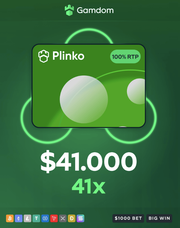 $41K Plinko win